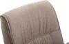 CLP 2er Set Freischwinger XL Anubis mit Armlehne taupe Produktbild-Vorschau 6