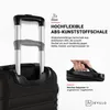 Devillo® Kofferset 4tlg. S-M-L-XL, Onyxblack - Trolley Produktbild-Vorschau 5