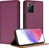 Handyhülle für Samsung Galaxy Note 20 Leder Flip Klappbare Produktbild-Vorschau 1