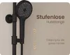 EMKE® Système de douche avec thermostat Noir avec douche Voir les images du produit 8