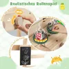 COSTWAY Cucina da esterno per bambini, cucina in legno con Anteprima dell’immagine prodotto 4