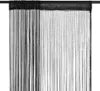 Rideaux à fils 2 pcs. 140 x 250 cm Noir Voir les images du produit 9