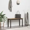 vidaXL Panca artigianale in rovere 80 x 35 x 45 cm Anteprima dell’immagine prodotto 4