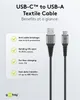Goobay 49296 USB-Kabel USB 2.0 1 m USB C USB A Schwarz, Produktbild-Vorschau 14