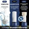 HYDROSOLVE Outdoor Wasserfilter mit Handpumpe – Camping & Produktbild-Vorschau 3