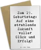 Mr. & Mrs. Panda Glückwunschkarte Spruch 19. Geburtstag Produktbild-Vorschau 1