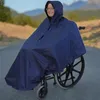 Reflektierender Hochglanz-Rollstuhl-Regenponcho, Produktbild-Vorschau 7