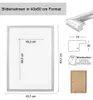 Holz Bilderrahmen Lifestyle Plexi Foto Rahmen Collage Produktbild-Vorschau 7