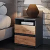 Stolik nocny Vicco Monty Antracyt/złoty dąb 39.6 x 59.1 cm, Podgląd zdjęcia produktu 2