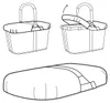 reisenthel carrybag cover in Schwarz – Abdeckung für den Produktbild-Vorschau 3