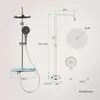 EMKE® Duschsystem mit Thermostat Chrom mit Produktbild-Vorschau 7