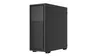 A black computer tower case is shown against a white background. Produktbild-Vorschau