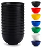 12er Set 750ml Kunststoff Schalen Schwarz Mehrweg Ramen Produktbild-Vorschau 1
