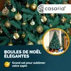 Lot de 100 boules de Noël en plastique robuste Décoration Voir les images du produit 2