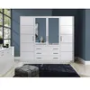 Drehtürenschrank BALI D4 - 200 cm Kleiderschrank mit 4 Produktbild-Vorschau 4