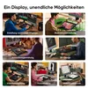 Collage of images showing people using a graphics display for various creative tasks. Podgląd zdjęcia produktu