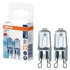 2 x Osram Halogen Stiftsockellampe Halopin Oven 40W G9 klar Produktbild-Vorschau 1