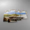 Bild auf Leinwand - Leinwandbild - 4 Teile - Strand Möwen Produktbild-Vorschau 2