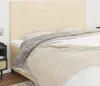 [Home] Kopfteile 4 Stk. Creme 100x5x78/88 cm Stoff , Neue Produktbild-Vorschau 1