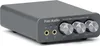 A gray Fosi Audio K5 Pro DAC headphone amplifier is shown from a diagonal front-facing angle on a white background. Produktbild-Vorschau