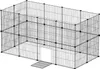 Jayseuw Enclos Parcs extérieurs Enclos DIY pour lapins Voir les images du produit 7