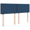 Boxspringbett mit Matratze Blau 140x200 cm Stoff Produktbild-Vorschau 7