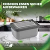 Pojemniki do przechowywania żywności Viwares w zestawie 6 Podgląd zdjęcia produktu 5