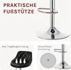 WOLTU 2er Set Barhocker Barstuhl leichte reinige Produktbild-Vorschau 8
