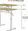 MODFU: Escritorio ajustable, modelo 60*80, con estructura Vista previa de la imagen del producto 7