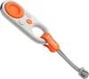 A white and orange remote control with a lanyard attached, isolated on a white background. Produktbild-Vorschau