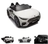 ES-Toys Elektro Kinderauto Mercedes SL63 AMG EVA-Reifen Produktbild-Vorschau 2