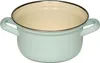 Riess Kasserolle mit Chromrand 14 cm 0,75 l 0277-006 türkis Produktbild-Vorschau 1