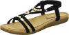 living UPDATED Damen-Sandalette Schwarz, Farbe:schwarz, EU Produktbild-Vorschau 1