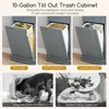 COSTWAY Armadio da cucina, per cestino da 45 L, mobile Anteprima dell’immagine prodotto 5