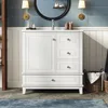 Mobile bagno autoportante con tre cassetti, lavabo con Anteprima dell’immagine prodotto 2