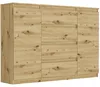 Komoda 140 cm zásuvky dveře skříňka FRAMIRE R-140-S4 Náhled obrázku produktu 1