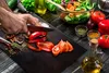 Planche à découper en verre Plaque de recouvrement pour Voir les images du produit 9