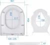 Coree TS12 Toilettendeckel, Toilettensitz Kinder, WC-Sitz Produktbild-Vorschau 2