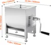 SucceBuy Manueller Fleischmischer 20L für Hackfleisch und Produktbild-Vorschau 8