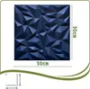 A 3D wall panel with a geometric design, shown flat against a white background with dimensions indicated. Podgląd zdjęcia produktu