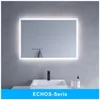 AQUABATOS® ECHOS-Serie 100x70 cm LED Badezimmerspiegel Produktbild-Vorschau 1