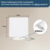 ZMH Aufbauspot 4er weiß Aufbaustrahler GU10 Aufbauleuchte Produktbild-Vorschau 2