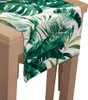 Tischläufer mit Muster 40 x 180 cm Große Monstera Blätter Produktbild-Vorschau 5