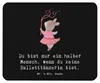 Mr. & Mrs. Panda Mousepad Balletttänzerin Herz - Schwarz - Produktbild-Vorschau 1