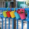 10er Set Blumentöpfe Balkontopf Pflanztopf Übertopf bunt Produktbild-Vorschau 2
