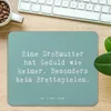Mr. & Mrs. Panda Mousepad Spruch Großmutter Geduld - Produktbild-Vorschau 2