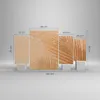 Bild auf Leinwand - Leinwandbild - 4 Teile - Sand Schatten Produktbild-Vorschau 3
