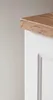 Midischrank - Weiß matt - Wotaneiche Nachbildung - B 40 cm Produktbild-Vorschau 9