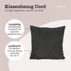 Lycce Kissenbezug aus trendigem Cordstoff (50 x 50 cm) - Produktbild-Vorschau 2
