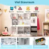 COSTWAY dětská kuchyňka včetně 22 doplňků, modulární Náhled obrázku produktu 9